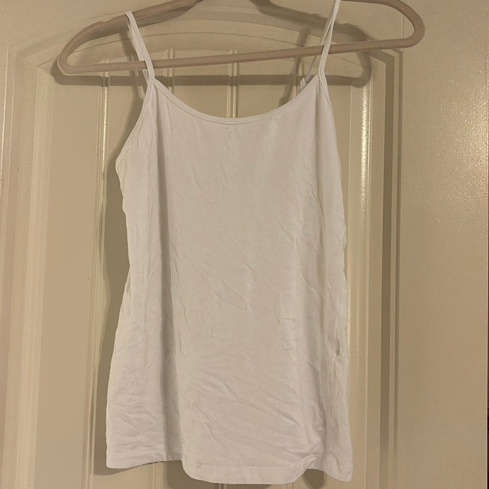Forever 21 white tank top size medium